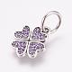 Thai 925 Sterling Silber Charms STER-G018-24C-1
