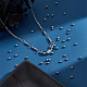 Unicraftale 202 perles en acier inoxydable STAS-UN0043-20-4