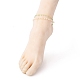 Multi-Strand Anklets AJEW-AN00329-03-4