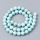 Chapelets de perles en turquoise synthétique TURQ-T001-04-2