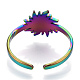 304 anello per polsino solare in acciaio inossidabile RJEW-N038-116M-4