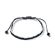 Unisex Adjustable Braided Bead Bracelets BJEW-J181-02D-2