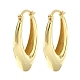 Rack Plating Brass Teardrop Hoop Earrings for Women EJEW-Q780-03G-1