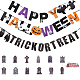 Bannière de joyeux halloween ahandmaker DIY-WH0453-12B-1