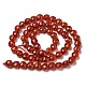 Chapelets de perles en cornaline naturelle G-K351-A05-01-3