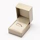 Boîtes à bagues en plastique et en carton OBOX-L002-03-3