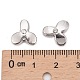 Perles coulissantes de lettre pour la fabrication de bracelet de montre X-ALRI-O012-Y-NR-3
