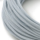 Geflochtene Stahlseilschnur, weiß, 2x2 mm, 10 m / Rolle