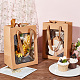 Benecreat 10 упаковка коричневые подарочные пакеты из крафт-бумаги с окном 25x18x13 см бумажные хозяйственные сумки розничные сумки для хранения вечеринок AJEW-BC0005-51B-5