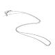 Brass Cable Chain Necklaces NJEW-E151-03P-3