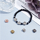 Superfindings 32pcs 4 Farben Elefant Abstandsperlen tibetische Legierung Perlen Charm Perlen für Armband Halskette DIY Schmuckherstellung PALLOY-FH0001-05-6