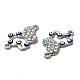 Alloy Enamel Connector Charms PALLOY-F290-11P-01-2