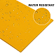 ジュエリー植毛織物  自己粘着性の布地  ゴールド  40x28.9~29cm  12シート/セット TOOL-BC0001-75I-4