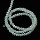 Perles de rondelle de verre de cristal brins EGLA-F049C-01-3