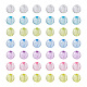 Cheriswelry 560pcs 7 Farben transparente Acrylperlen MACR-CW0001-10-3