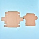 クラフト紙ギフトボックス  折りたたみボックス  長方形  バリーウッド  完成品：27x13x6.7cm 内側のサイズ：25x11x6.5cm 展開サイズ：42.8x56.9x0.03cmと34.4x36.6x0.03cm CON-K006-07C-01-3