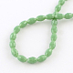Faceted Rice Glass Beads Strands GLAA-Q046-01E-2