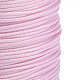 Braided Korean Waxed Polyester Cords YC-T002-0.8mm-156-3