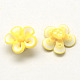 Handmade Polymer Clay 3D Flower Beads CLAY-Q200-20mm-02-1
