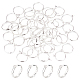 Fornituras de anillo ajustables de latón dicosmetic 50pcs FIND-DC0002-26-1