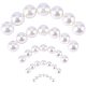 Perles acryliques en perles d'imitation OACR-PH0002-03-2