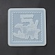 Stampi in silicone per sottobicchieri animali fai da te DIY-G070-03A-4