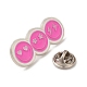Emaille-Pins der rosa Serie JEWB-M029-03G-P-3