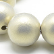Perline di evidenziazione verniciate a spruzzo acriliche opache ACRP-Q024-18mm-G04-2