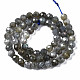 Natural Labradorite Beads Strands G-T108-61-2