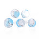 Cuentas de globo de vidrio soplado hechas a mano transparentes X-GLAA-T012-33B-06-1