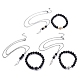 Kits de colliers avec pendentif et bracelets élastiques SJEW-JS01071-1