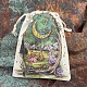 Tarot Theme Canvas Cloth Packing Pouches Drawstring Bags ZODI-PW0001-090-A09-1