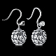 925 Sterling Silver Earrings EJEW-BB17730-2
