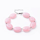 Acrylic Imitation Gemstone Beads Bracelets BJEW-JB04683-03-1
