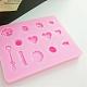 Mixed Shape DIY Food Grade Silicone Molds AJEW-P046-52-1