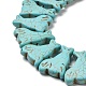 Chapelets de perles en turquoise synthétique G-P507-07A-4