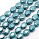 Electroplate Glass Beads Strands EGLA-J107-E01-1