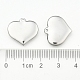 304 pendente in acciaio inossidabile con sigillo a cuore vuoto X-STAS-R063-02-3