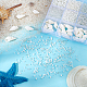 Ph pandahall 3370 pieza de semillas blancas con conchas DIY-PH0010-41-4