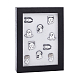 Fingerinspire pin collection display frame wood scatola nera cornice display case with felt mat 8x6x1.3 pollice militare medaglia display frame cabinet brooch collection display case for photos medaglie premi FIND-WH0152-174A-1