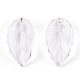 Perles de pétales de verre transparent&nbsp;GLAA-N001-20-4