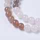 Chapelets de perles de sunstone naturelle naturelles G-F568-227-8mm-3