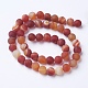 Natural Grade A Striped Agate/Banded Agate Beads Strands G-E478-03-8mm-2