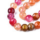 Chapelets de perles d'agate naturelle G-N326-100A-04-3