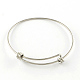Adjustable 201 Stainless Steel Expandable Bangle Making STAS-R069-04-1