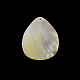 Drop Freshwater Shell Big Pendants SHEL-F001-15C-2