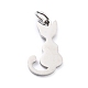 201 Stainless Steel Pet Charms STAS-D176-01P-3