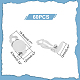 Unicraftale 60pz 316 componenti per orecchini a clip in acciaio inossidabile STAS-UN0044-33-4