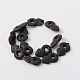 Synthetic Lava Rock Bead Strands G-N0093-18-2