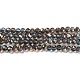 Electroplate Glass Beads Strands EGLA-A034-T4mm-J16-2